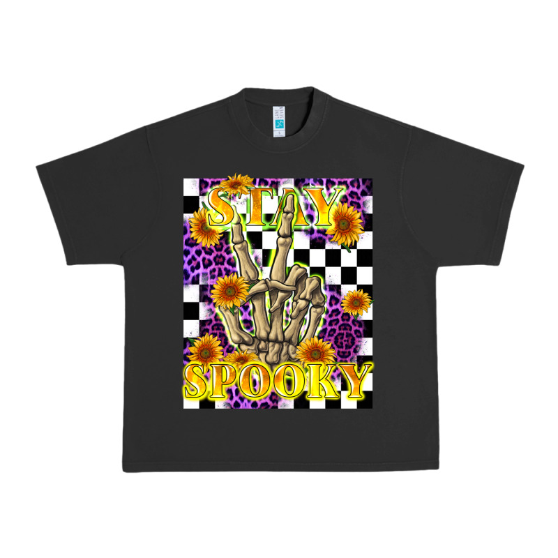 Stay Skeleton Hand Spooky Urban Heavy Tee by LillyAllenDesigns | Teevron