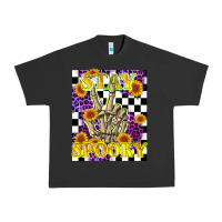 Pigment Black stay skeleton hand spooky Urban Heavy Tee - LillyAllenDesigns