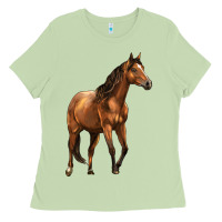 Matcha Quarter Horse Ladies Tee - LillyAllenDesigns