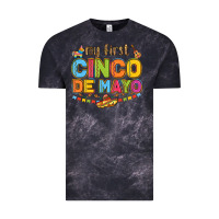 Cloud Black my first cinco de mayo Vintage Tee - LillyAllenDesigns