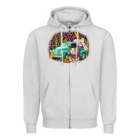 Dove Grey Western rabbit Easter Day Zipper Hoodie - CowGirlArtShop
