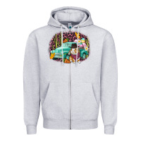 Heather Grey Western rabbit Easter Day Zipper Hoodie - CowGirlArtShop