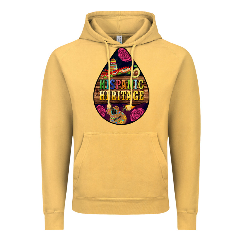 Teardrop Hispanic Heritage Vintage Hoodie by BundleAndBundleShop | Teevron
