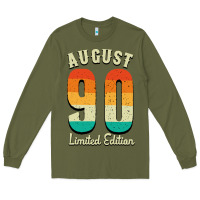 Army Green august 90 limited edition Long Sleeve Tee - Bettercallsaul