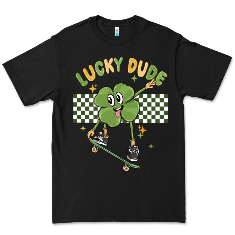 Lucky Dude Premium Tee by MaliasSmallBusiness | Teevron