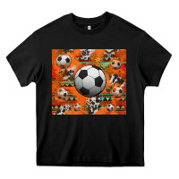 Black soccer aztec glitter tumbler Heavy Core Tee - Jasminsmagicworld