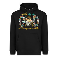 Black with god all things are possible with baby jesus bbs Heavyweight Hoodie - BundleAndBundleShop