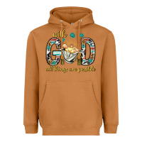 Meerkat with god all things are possible with baby jesus bbs Heavyweight Hoodie - BundleAndBundleShop