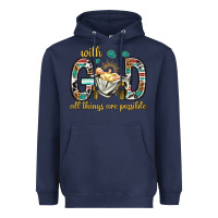 Navy with god all things are possible with baby jesus bbs Heavyweight Hoodie - BundleAndBundleShop