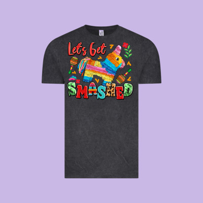 Let's Get Smashed Vintage Tee Designed By Lillyallendesigns