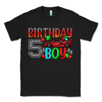 Black birthday boy 5 Classic Tee - BundleAndBundleShop