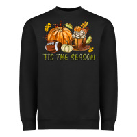 Black Tis The Season Fall Heavyweight Sweatshirt - texasbilliewilder