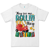 White they see me rollin' they hatin' Premium Tee - MaliasSmallBusiness