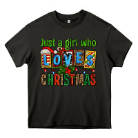 Asphalt just a girl who loves christmas Heavy Core Tee - AdoDesignShop