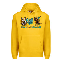 Lemon peace love cowboys Premium Hoodie - OliviaCreatesArt