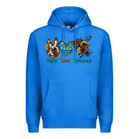 True Royal peace love cowboys Premium Hoodie - OliviaCreatesArt