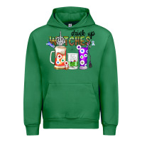 Emerald Drink Up Witches Urban Hoodie - CowhideDigitalArt