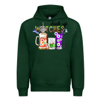 Forest Green Drink Up Witches Urban Hoodie - CowhideDigitalArt