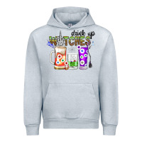 Heather Grey Drink Up Witches Urban Hoodie - CowhideDigitalArt