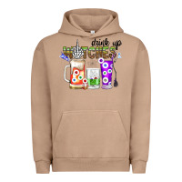 Pigment Burro Drink Up Witches Urban Hoodie - CowhideDigitalArt
