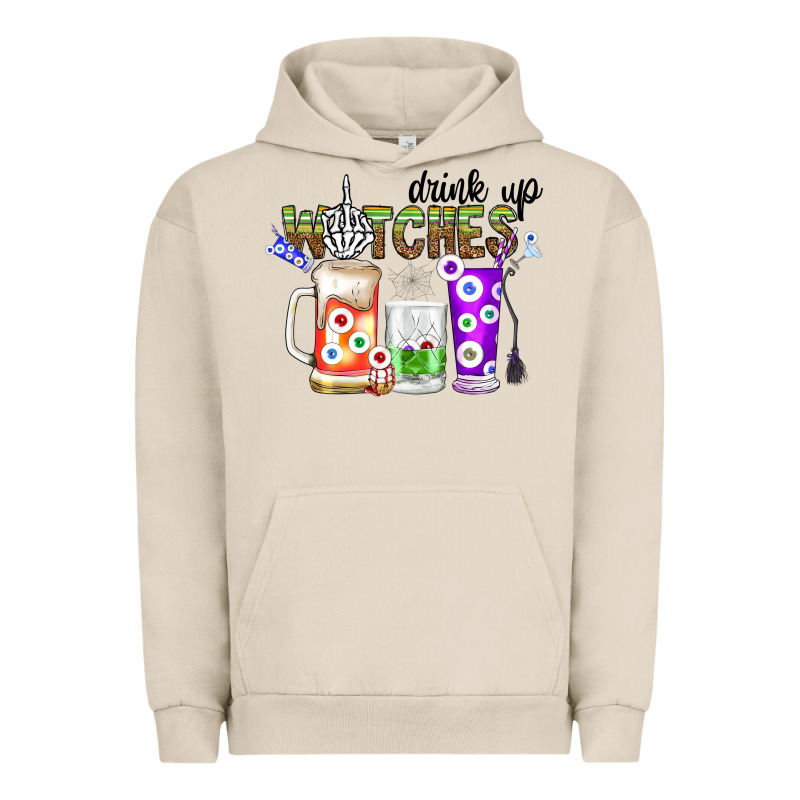 Drink Up Witches Urban Hoodie by CowhideDigitalArt | Teevron