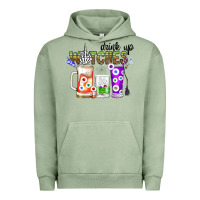 Pigment Oil Green Drink Up Witches Urban Hoodie - CowhideDigitalArt