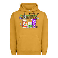 Pigment Peanut Butter Drink Up Witches Urban Hoodie - CowhideDigitalArt