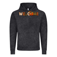 Vintage Black welcome pumpkin Vintage Hoodie - BundleAndBundleShop