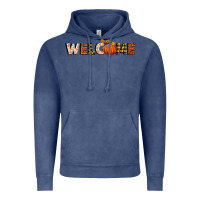 Vintage Denim welcome pumpkin Vintage Hoodie - BundleAndBundleShop