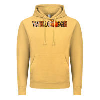 Welcome Pumpkin Vintage Hoodie | Teevron