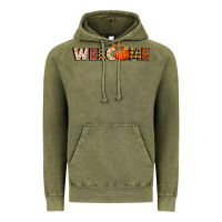 Vintage Olive welcome pumpkin Vintage Hoodie - BundleAndBundleShop