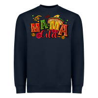Navy Mama cita Heavyweight Sweatshirt - NancyCooperArtShop