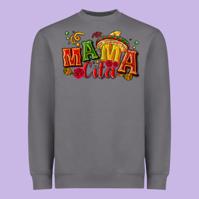 Mama Cita Heavyweight Sweatshirt Designed By Nancycooperartshop