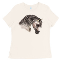 Bone Arabian Horse Ladies Tee - LillyAllenDesigns