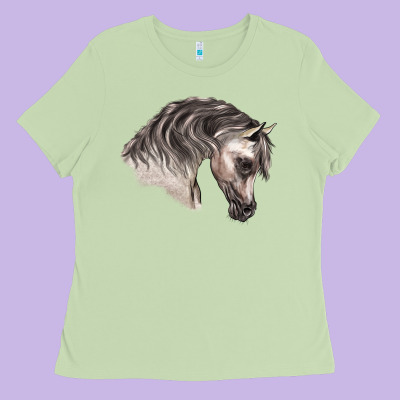 Arabian Horse Ladies Tee Designed By Lillyallendesigns