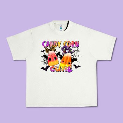 Candy Corn Cute Urban Heavy Tee Designed By Lillyallendesigns