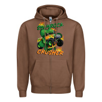 Chestnut Shamrock crusher St. Patrick's Day Zipper Hoodie - CowGirlArtShop