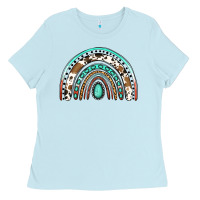 Blessed Western Rainbow Ladies Tee | Teevron