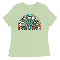 Matcha blessed western rainbow Ladies Tee - Jasminsmagicworld