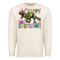 Sandshell Happy Eastrawr Easter Premium Sweatshirt - BundleAndBundleShop