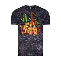Cloud Black mexican guitar Vintage Tee - LillyAllenDesigns