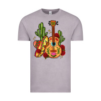 Vintage Zinc mexican guitar Vintage Tee - LillyAllenDesigns