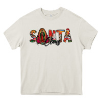 Santa Claus Lady Of Guadalupe Heavy Core Tee | Teevron