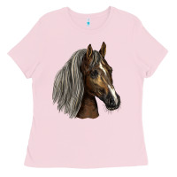 Bubblegum Pink Tennessee Horse Ladies Tee - LillyAllenDesigns