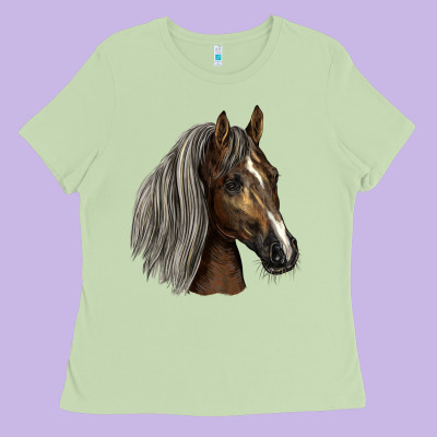 Tennessee Horse Ladies Tee Designed By Lillyallendesigns