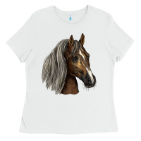 White Tennessee Horse Ladies Tee - LillyAllenDesigns