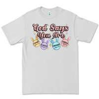 Dove Grey god says you are easter Premium Tee - MaliasSmallBusiness
