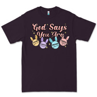 Plum god says you are easter Premium Tee - MaliasSmallBusiness
