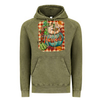 Vintage Olive Blessed Vintage Hoodie - BundleAndBundleShop