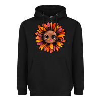 Black turkey sunflower bbs Heavyweight Hoodie - BundleAndBundleShop